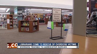 Librarians come to rescue of overdose victims