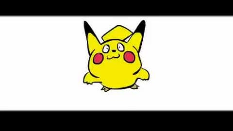 Animated Pokemon Yellow Intro