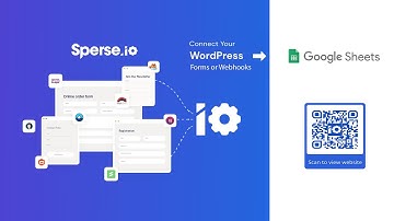 How to integrate Google Sheets with WordPress forms and webhooks using Sperse.io