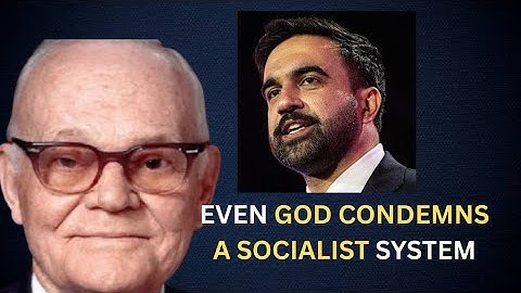 Even God condemns a socialist system. A must watch for all New Yorkers