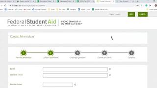 Creating A FSA ID 2019 2020