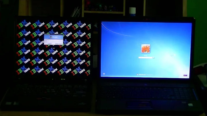 Speed Test: IBM T42p vs Compaq A900