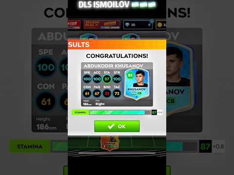 ABDUKODIR KHUSANOV Dls Football Khusanov 
