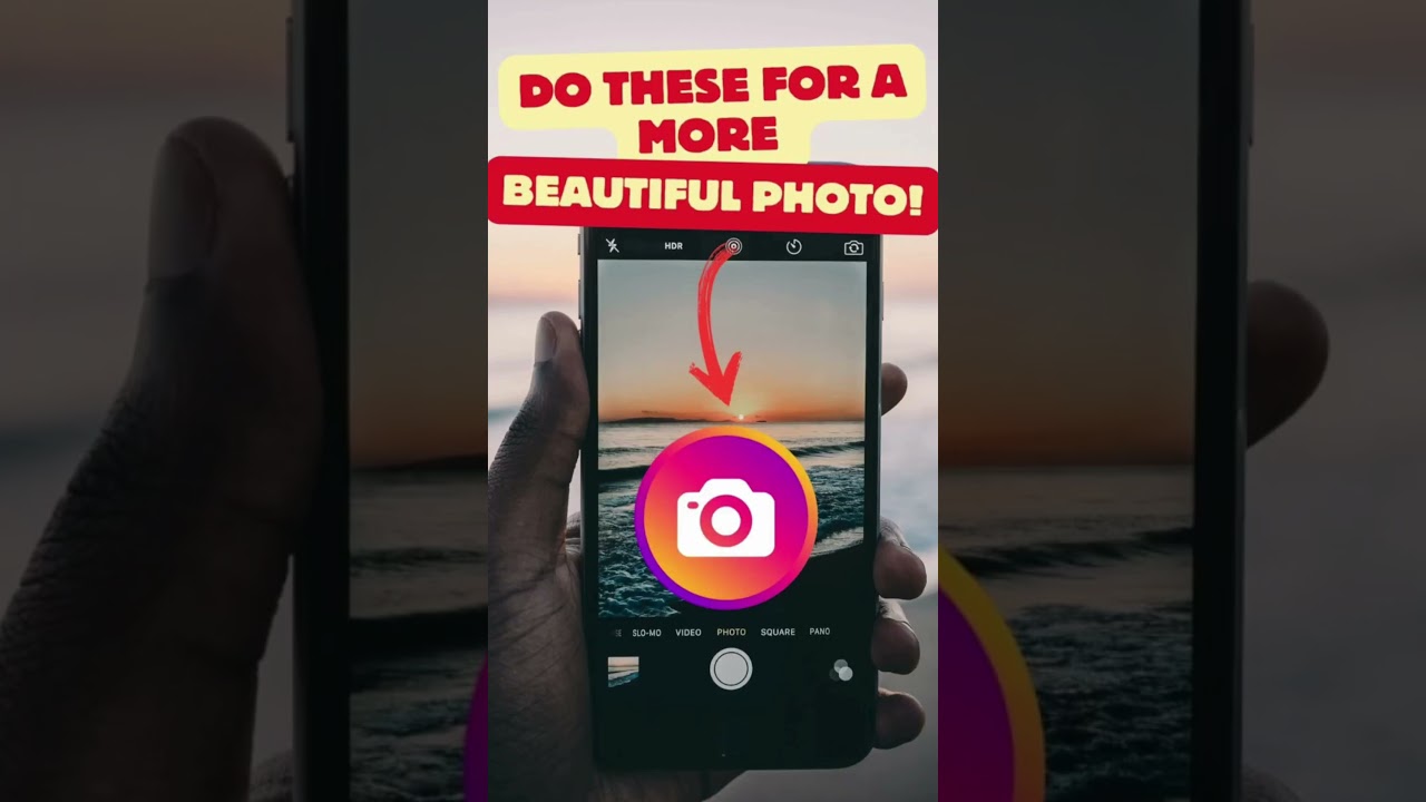 iPhone Instagram camera settings 