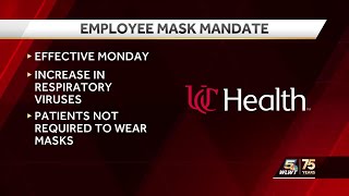 UC Health to require employees to wear masks when interacting with patients