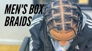 HOW TO: MENS BOX BRAIDS-START TO FINISH screenshot 4