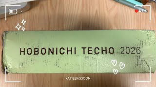 hobonichi unboxing 2026
