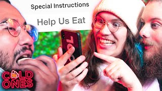 Paying Food Delivery Drivers to Eat With Us