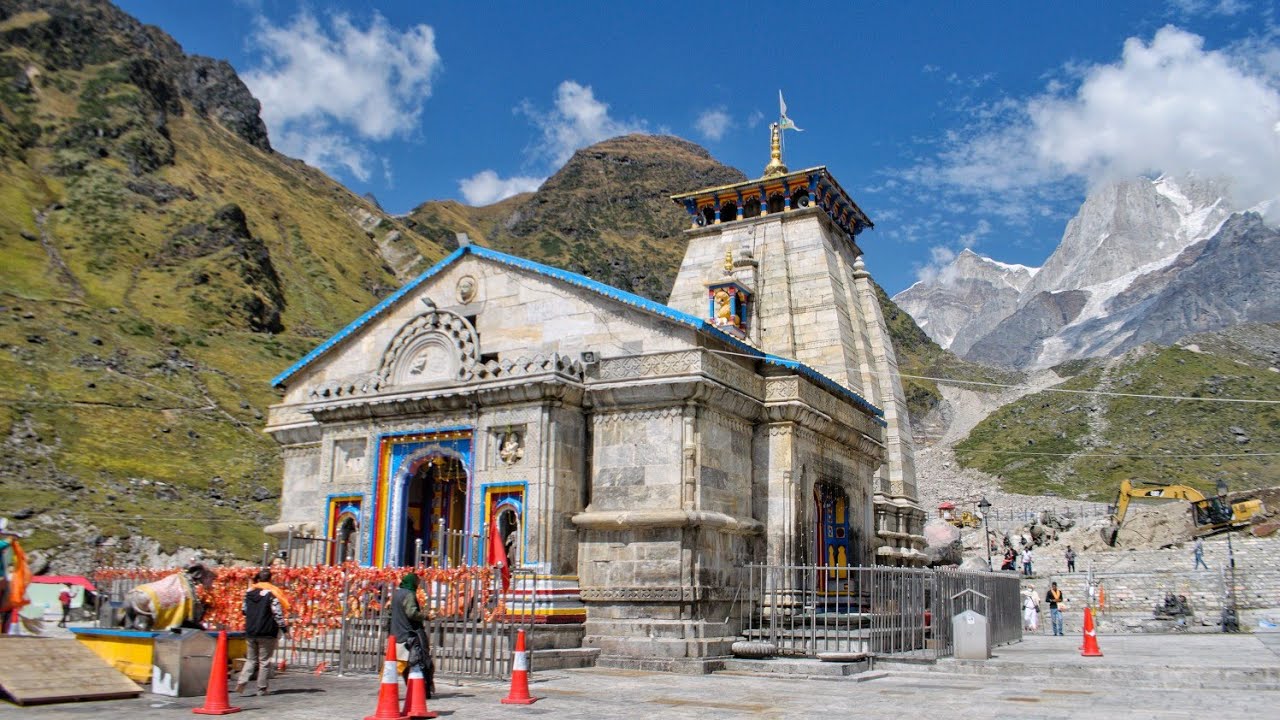 glimpse-of-kedarnath-temple-evening-aarti-youtube
