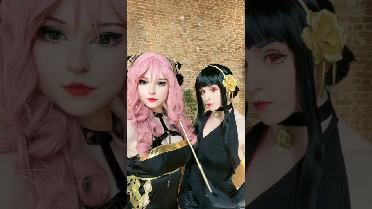 #anyaforger and #yorforger from #spyxfamily #cosplay