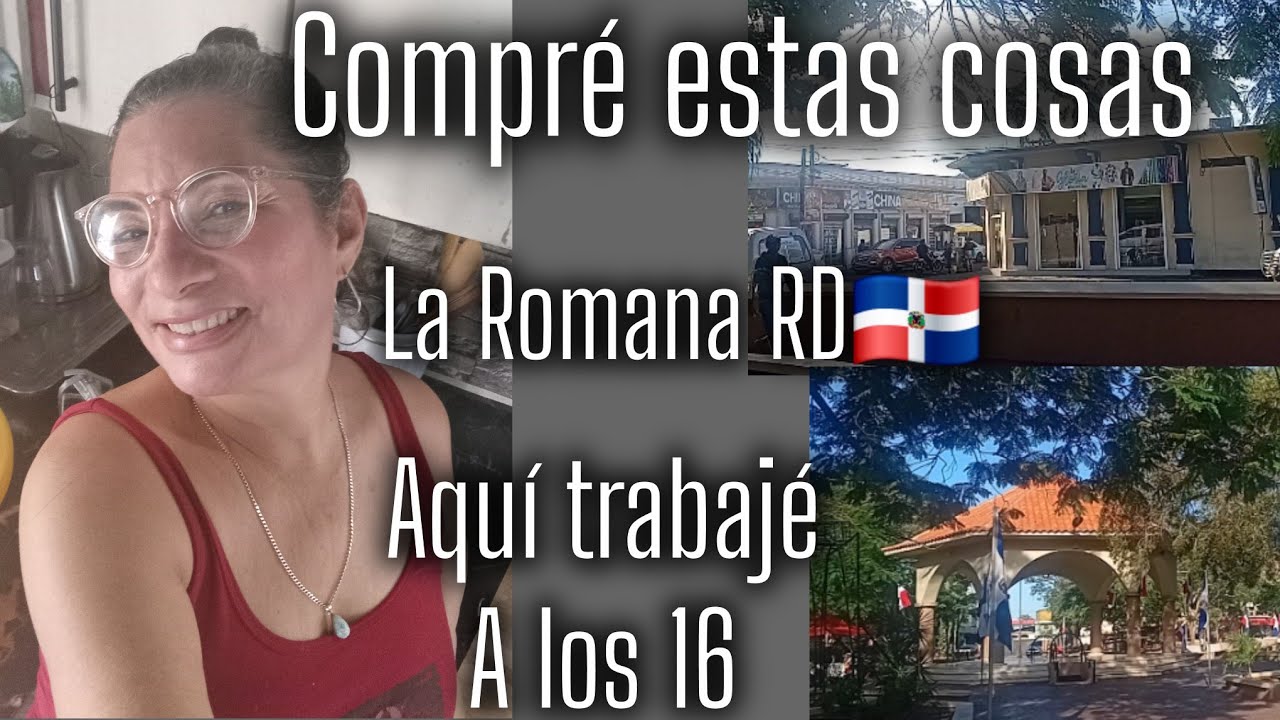 Les muestro donde trabajé a mis 16. Compré  estas cosas, lo mejor para descansar. RomanaRD. 🇩🇴