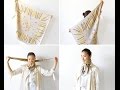 50 creative & beatiful ways to tie a scarf for woman part1