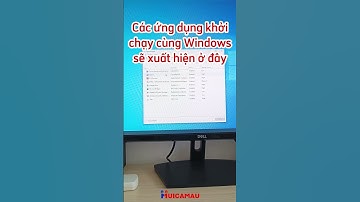 Tips PC: Cách tắt các ứng dụng khởi động cùng Windows