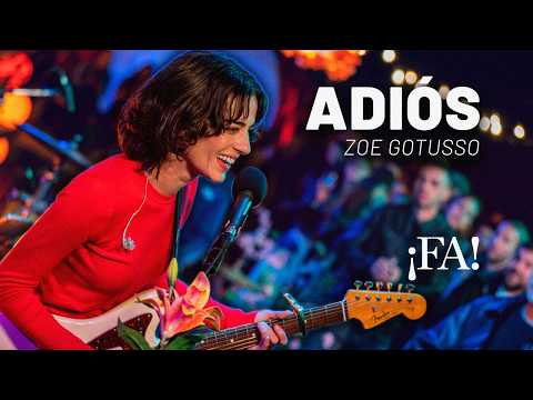 Adiós – Zoe Gotusso con Mex Urtizberea | Sesiones ¡FA!