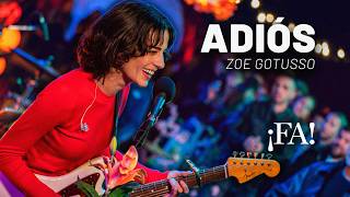 Adiós – Zoe Gotusso con Mex Urtizberea | Sesiones ¡FA!