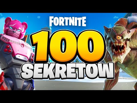 100 Sekretów Których NIE WIESZ o Fortnite!