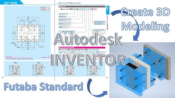 Autodesk Inventor | Create Futaba MoldBase 3D Modeling