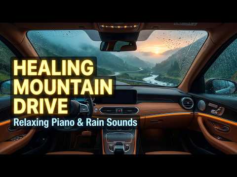 Healing Mountain Drive 🌿 Relaxing Piano for Deep Sleep & Stress Relief #mountains #relaxingmusic