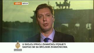 Aleksandar Vučić U Zvaničnoj Posjeti Njemačkoj - Al Jazeera Balkans
