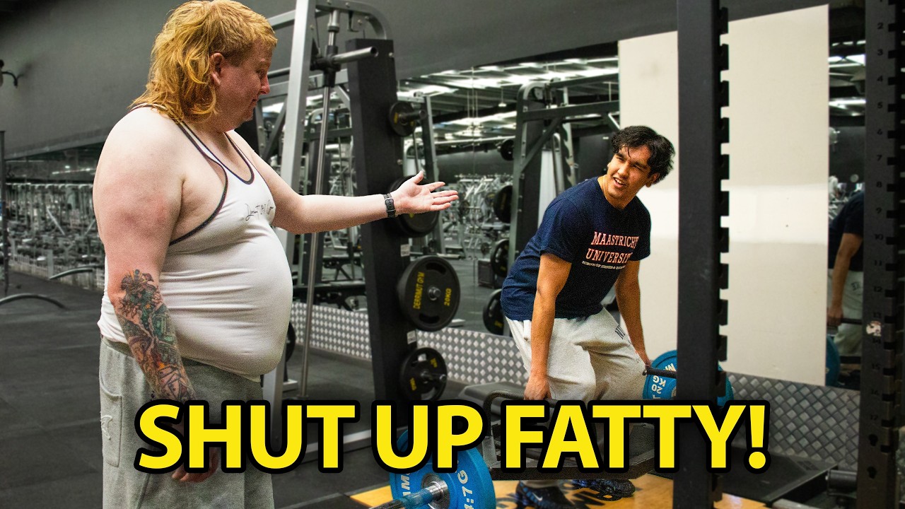Giving buff guys gym advice... but I'm Fat