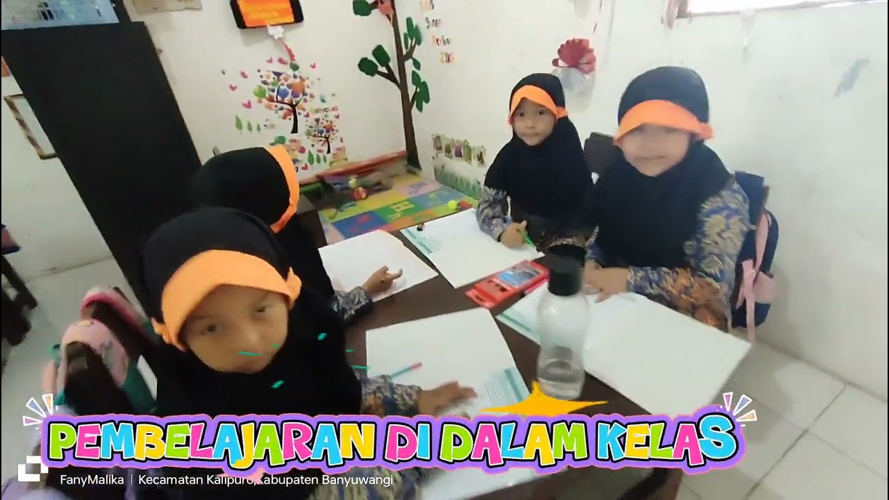 Aktivitas pembelajaran TK AL HIKMAH