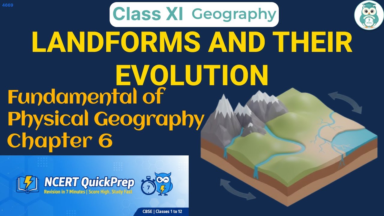 LANDFORMS AND THEIR EVOLUTION | Class XI | Geography | NCERT - YouTube