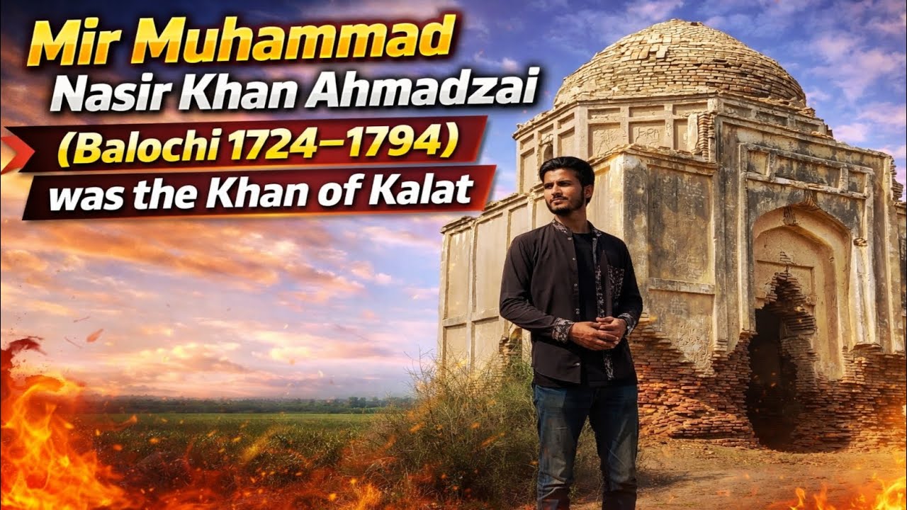 Mir Muhammad Nasir Khan Ahmadzai      ( Khan Of Kalat Balouchistan 1724-1794 )