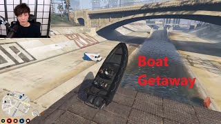 Sykkuno's Boat Getaway - GTA RP NoPixel