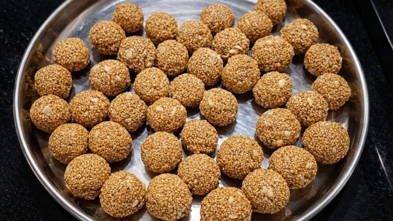 Til Ke Laddu Recipe | Winter Special Healthy Sweet