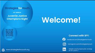 SFY's First Annual Juvenile Justice Champions Night