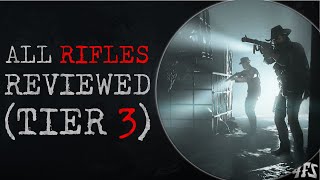Hunt Showdown: All Rifles Reviewed (Tier 3)
We assess the strengths and weaknesses of all Tier 3 Rifles, including the Mosin Nagant 1891 and its variants, and the Nitro Express Rifle.
Thanks to Winnebago Pygmy Porno (https://www.youtube.com/channel/UCW5H2cDMPUytwB1dXATmF-Q) for helping me out with some of the clips!
Tier 1 Rifles: https://www.youtube.com/watch?v xrmrlkJuJs
Tier 2 Rifles: https://www.youtube.com/watch?v=1dhBsU7wZwU
Patreon: https://www.patreon.com/4FSGaming
Watch our live streams: www.twitch.tv/4fs_gaming
Chat to us on Discord: https://discord.gg/y6NA46x
Like us on Facebook: www.facebook.com/4FSGaming
Follow us on Twitter: @4FSGaming
Audio tracks:
Nimbus - Eveningland
The Emperors Army - Jeremy Blake Hunt Showdown: All Rifles Reviewed (Tier 3)