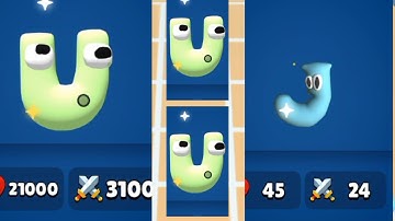 🅰️Alphabet lore run ABC letter go Gameplay Walkthrough New Update level#2 abcdefghijklmnopqrstuvwxyz