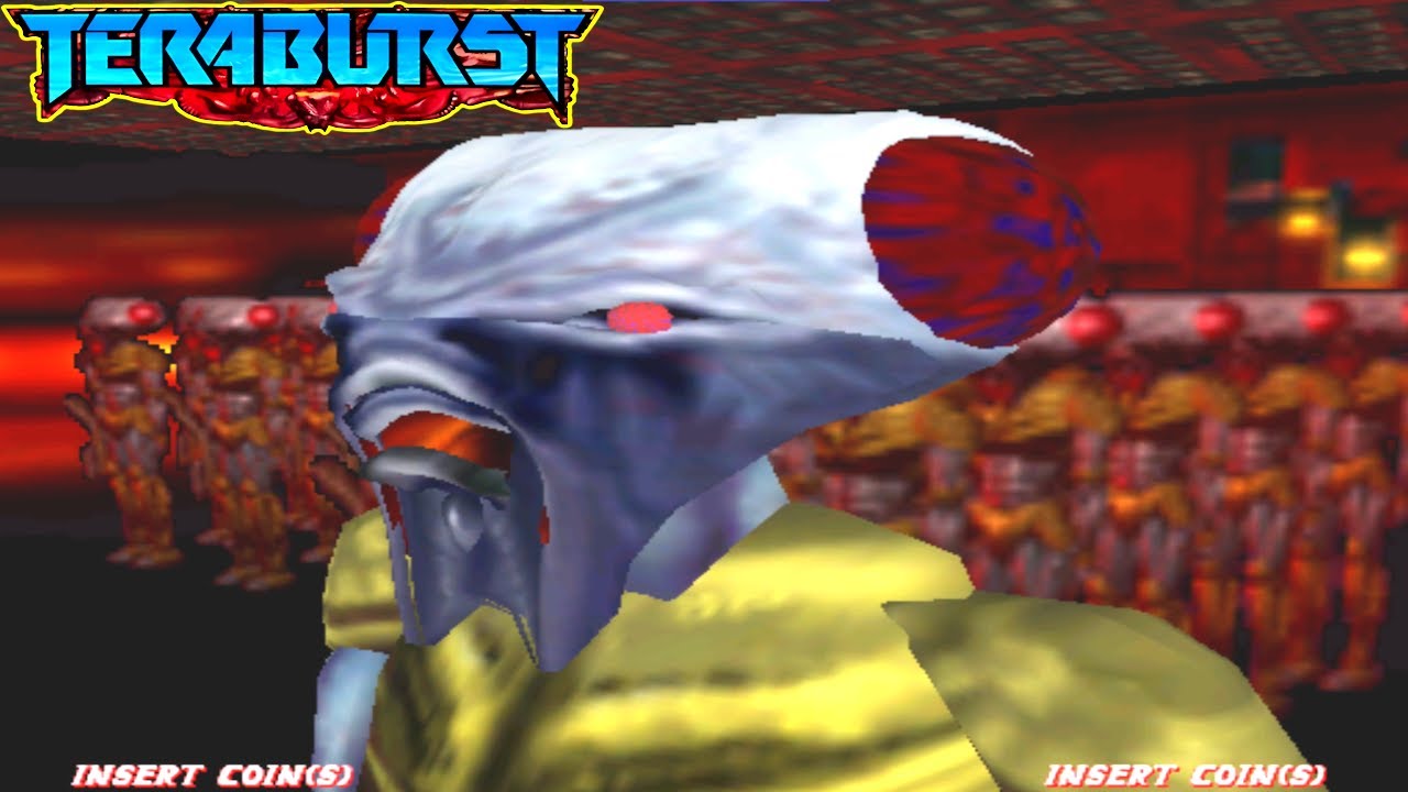 Teraburst - Classic Arcade Light Gun Game (Konami 1998)