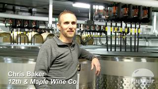 12Th & Maple Wine Co. Large Wine Custom Crush Facility Using Pulsair Systems To Mix Red Wine Caps