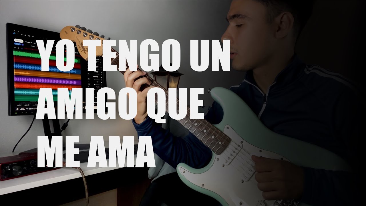 Corito Yo tengo un amigo que me ama - cover Guitarra eléctrica