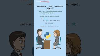 init method in Python | Python interview question | #python #interview #initmethod
