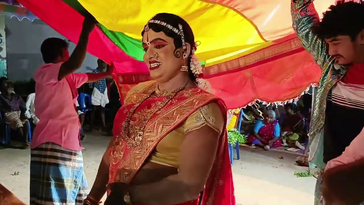 ஒரவந்தவாடி சண்முகம் கீர்த்தனை பாடல்#evs_villege_drama