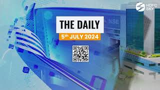 Daily Morning Share Market Update 5Th July 2024 Hdfc Sky