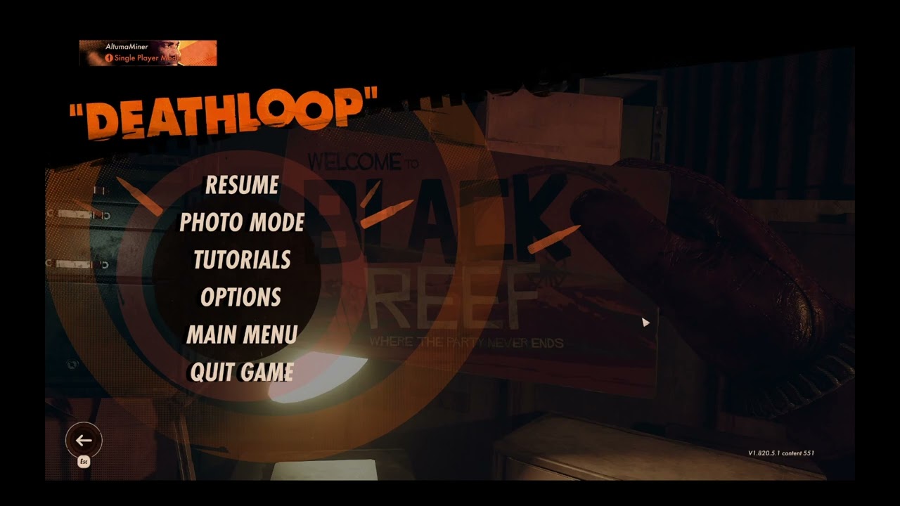 Deathloop Part 1 ( thought I might try it since its on gamepass )