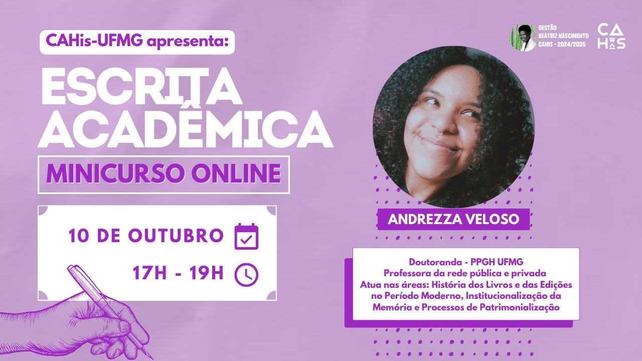 Minicurso - Escrita Acadêmica - Dia 2