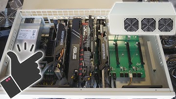 How Much Can You Make With A Ready-To-Mine 8 GPU Rig PART 1 4K