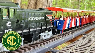 G Scale E107 |  Garden Railway Summer Excursion Trains