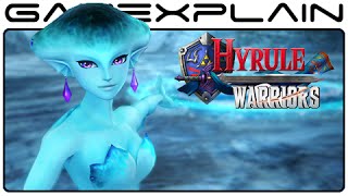 Hyrule Warriors Screenshots: Princess Ruto, Darunia, Sheik, Death Mountain, Lake Hylia (Wii U)