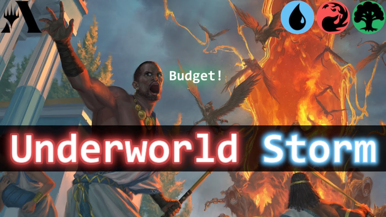Underworld Breach Storm! MTG Arena Standard Theros Gameplay (Budget