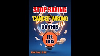 Stop Using 'Cancel' Wrong | Master Off Phrasal Verbs | Native Tip