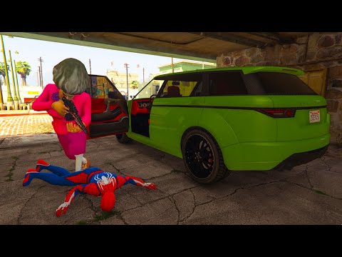 المعلمة الشريرة تسرق سيارة سبايدرمان الخضراء الآن