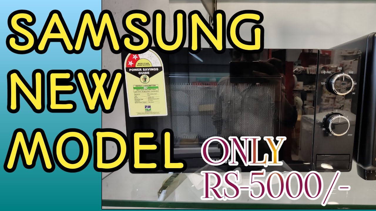 samsung microwave solo 20l