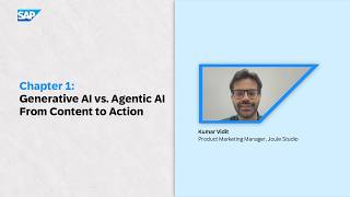 Generative AI vs. Agentic AI: What's the Difference