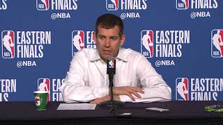 Brad Stevens Postgame Interview   Game 4   Celtics vs Cavaliers   2018 NBA East Finals