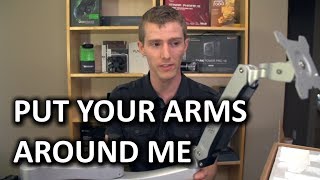 Silverstone ARM22SC Dual LCD Desk Mount